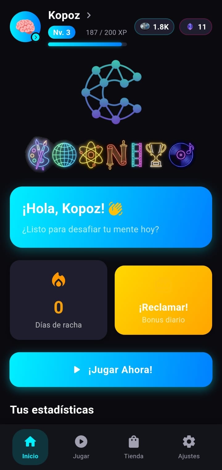 Pantalla 5 · Cognito